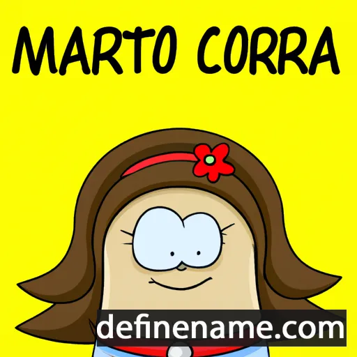 cartoon of the name Maricota