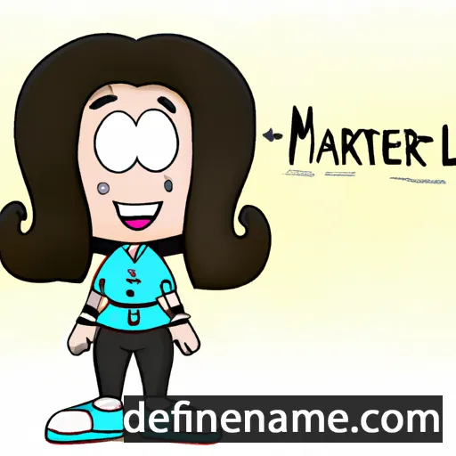 cartoon of the name Marifer