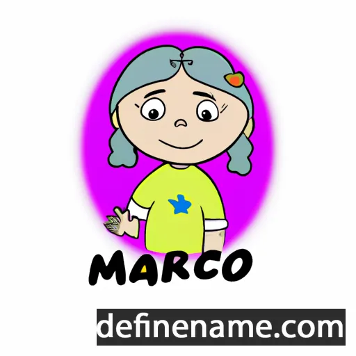 Marijó cartoon