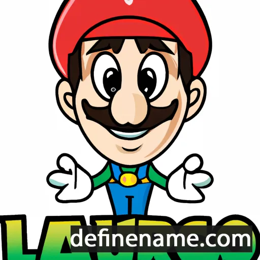 cartoon of the name Marioluigi