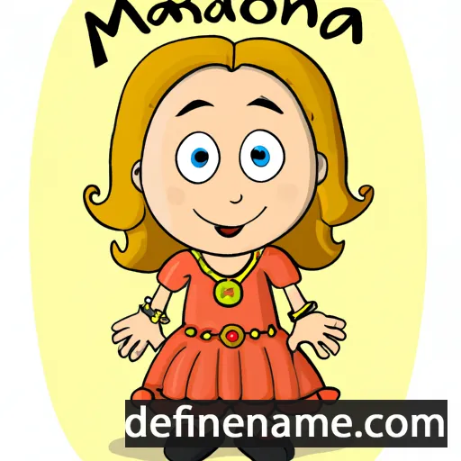 Marionna cartoon