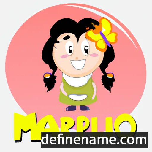 cartoon of the name Maripili