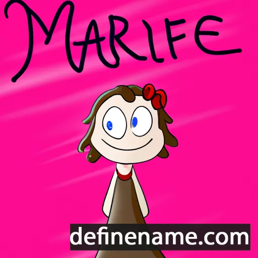 Marixie cartoon