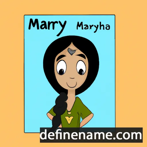 Mariyah cartoon