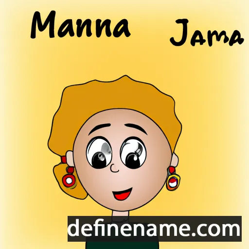 Marjanna cartoon