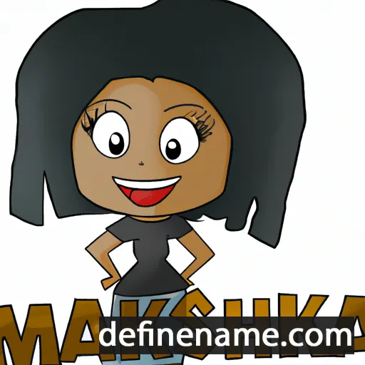 Markesha cartoon