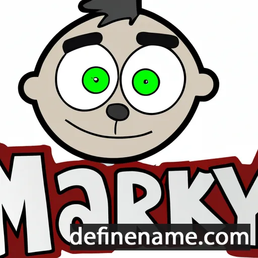 cartoon of the name Markey