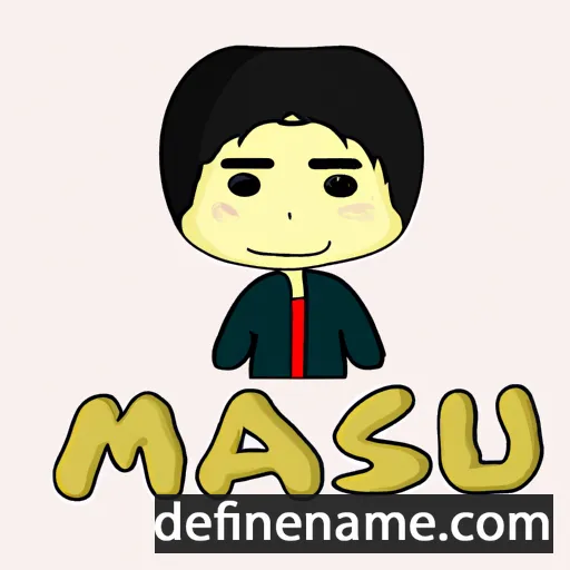 Ma-su cartoon