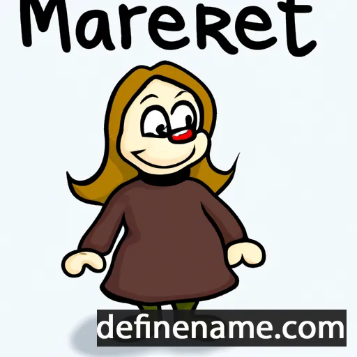 Mårtene cartoon