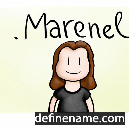 Marléne cartoon