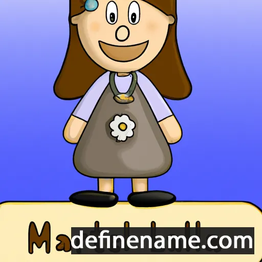 cartoon of the name Marleita