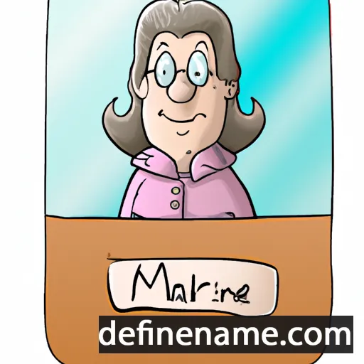 Marlinde cartoon