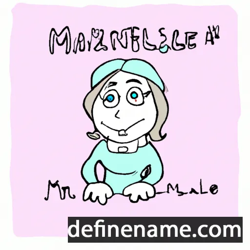 cartoon of the name Marline