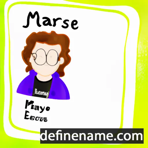 Marlyse cartoon