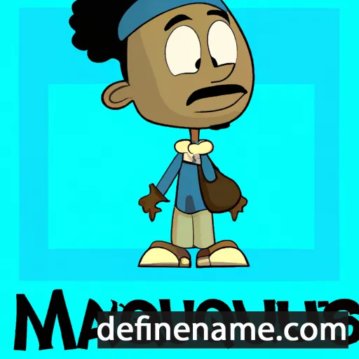 cartoon of the name Marquavious