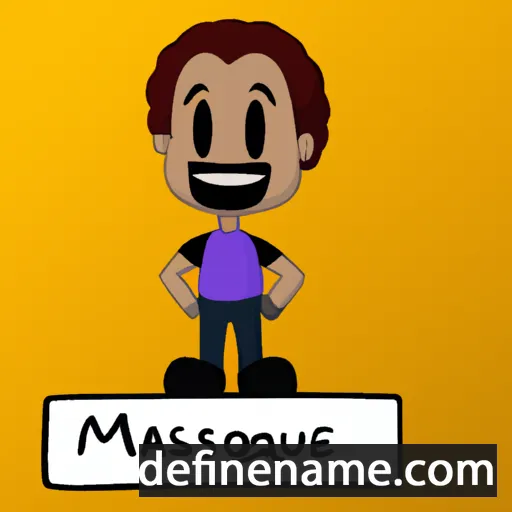 cartoon of the name Marquese