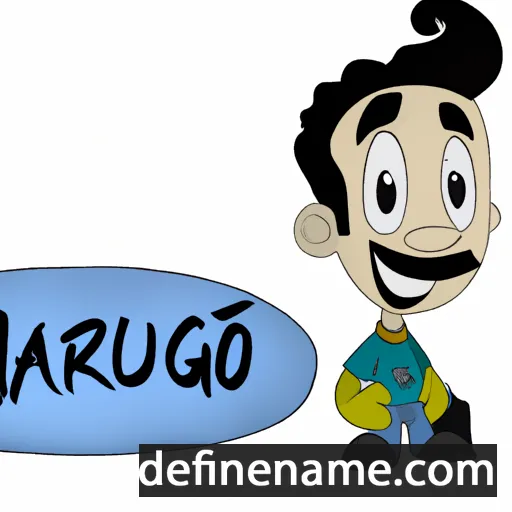 cartoon of the name Marquito