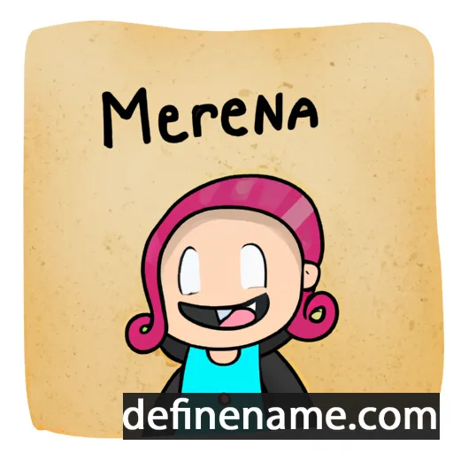 Marrena cartoon