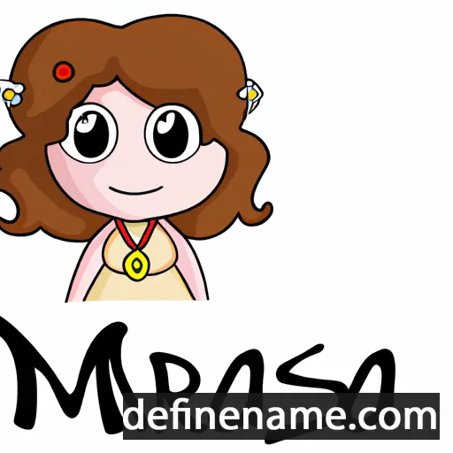 cartoon of the name Marrisa