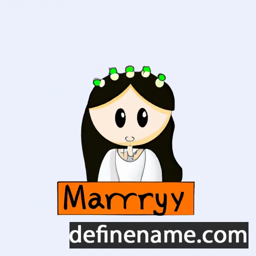 Marry cartoon