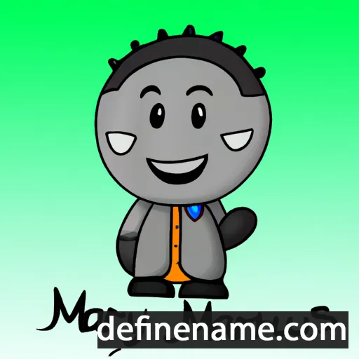 cartoon of the name Martayvious