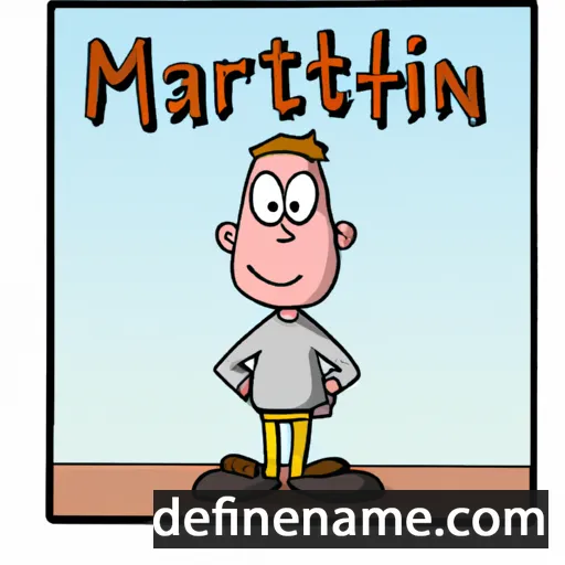 Marthijn cartoon