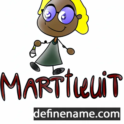 Martique cartoon