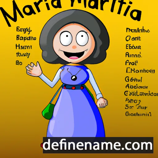 Martiriana cartoon