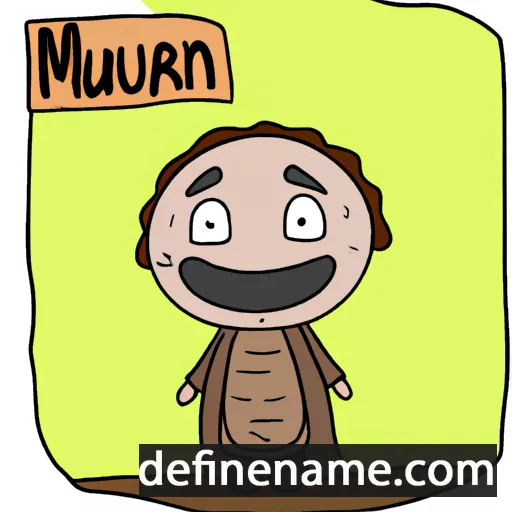 cartoon of the name Maruán