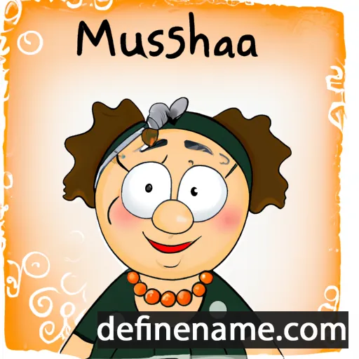 cartoon of the name Maruschka