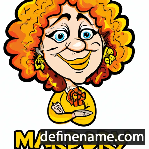 cartoon of the name Marygold