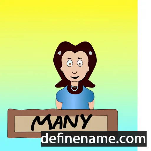 Maryjan cartoon