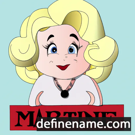 Maryline cartoon