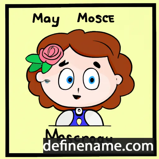 cartoon of the name Maryrose