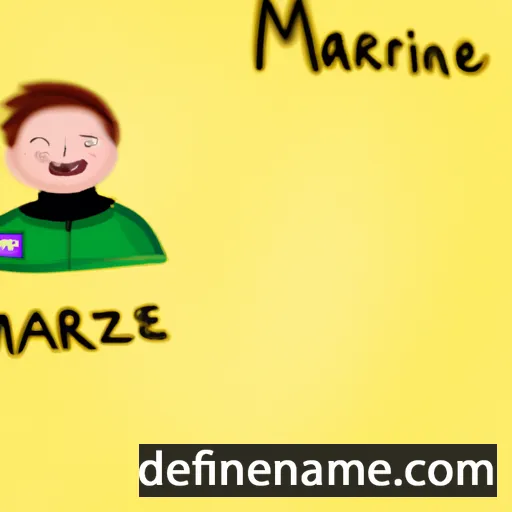 Marzanne cartoon