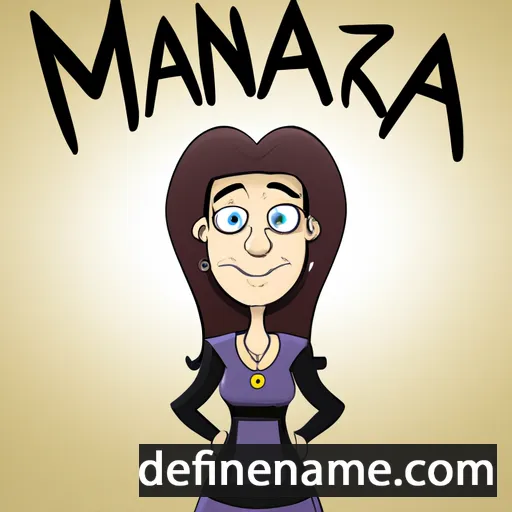 cartoon of the name Marzenna