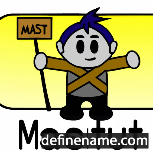 cartoon of the name Masatsugu