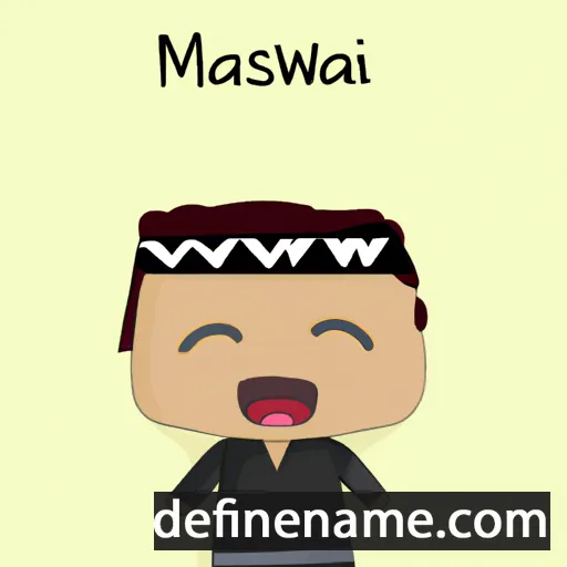 Masawaih cartoon