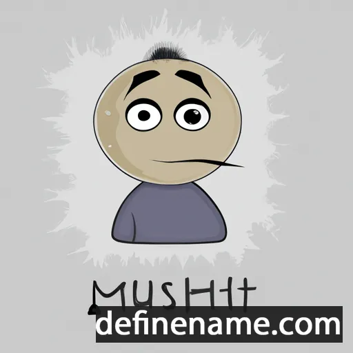 cartoon of the name Mashut