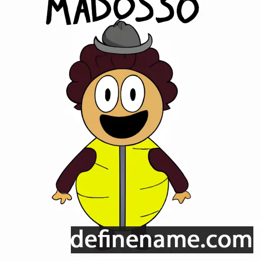 cartoon of the name Masoandro