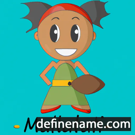 cartoon of the name Mataalii