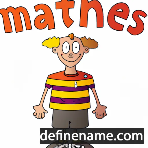 Mathes cartoon