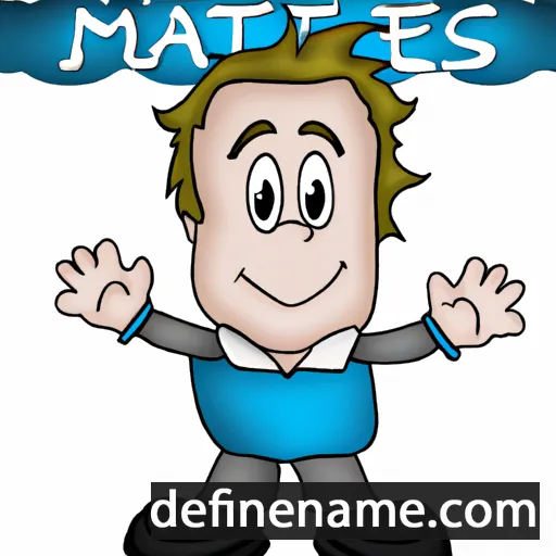 cartoon of the name Maties