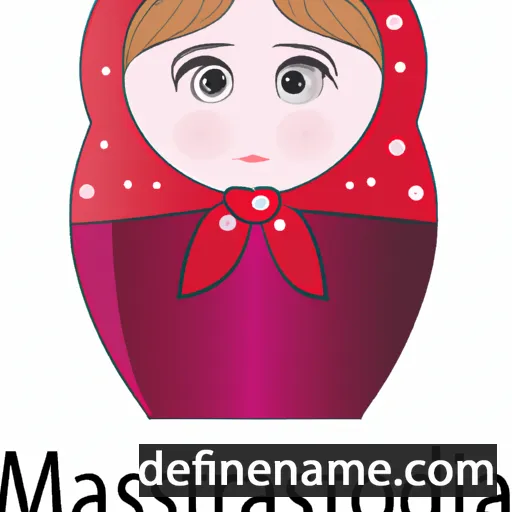 cartoon of the name Matryoshka