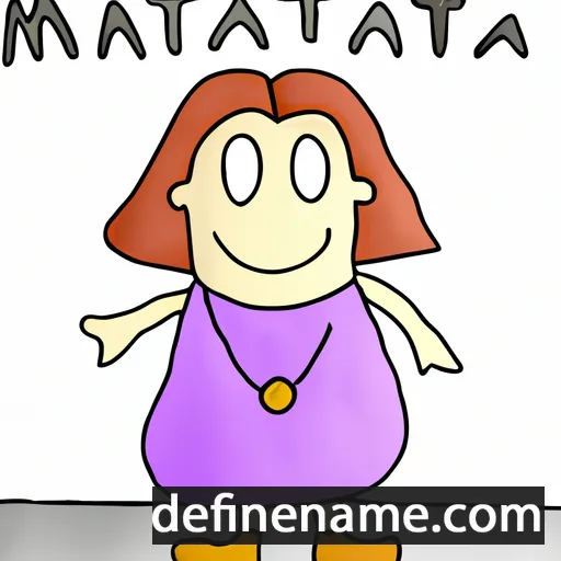 Mattatia cartoon