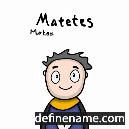 Matteas cartoon