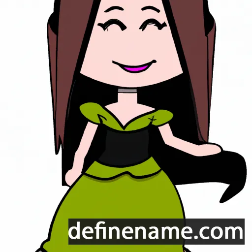 cartoon of the name Mattína