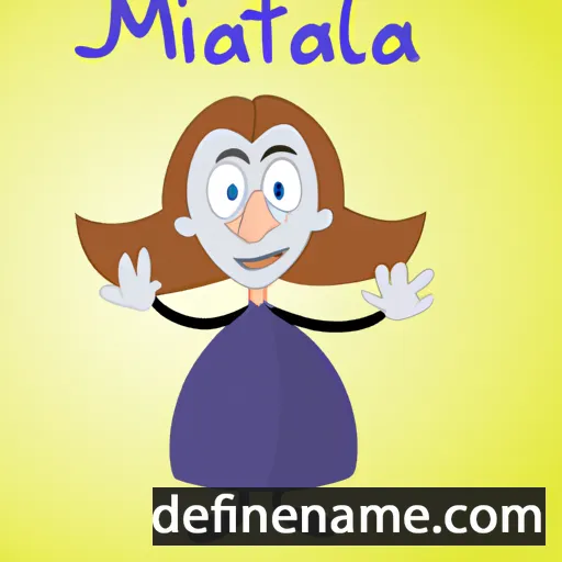 cartoon of the name Mattilda