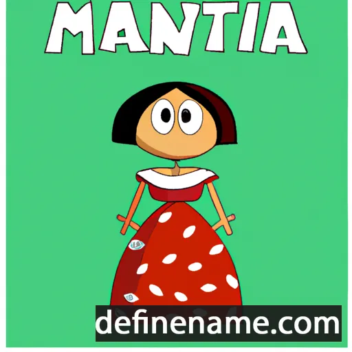 cartoon of the name Mattina