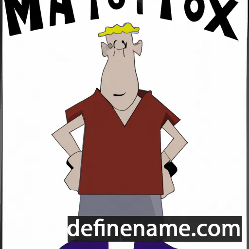 Mattox cartoon